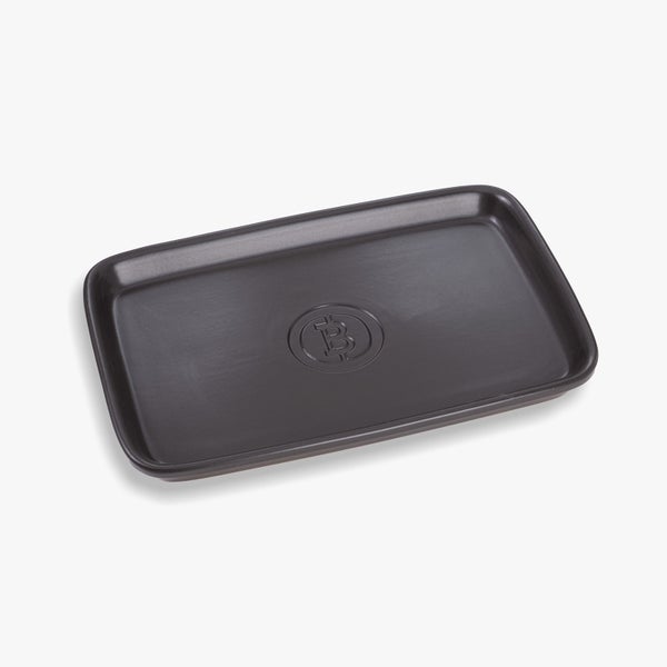 Beefer® Keramikschale Römertopf inkl. Servierbrettchen XL - 10300013