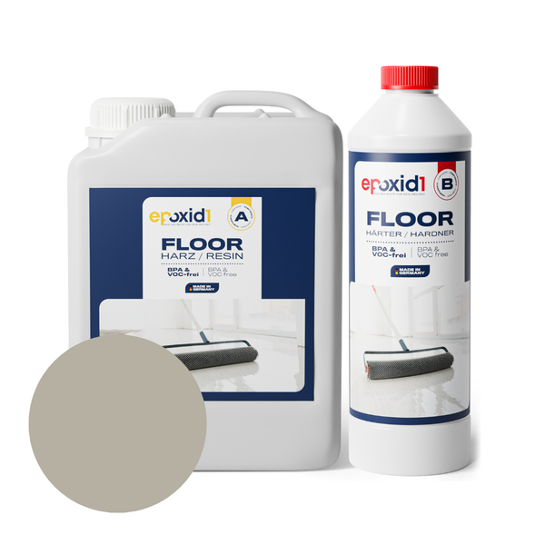 Epoxidharz-Bodensiegel Set mit Harz und Härter