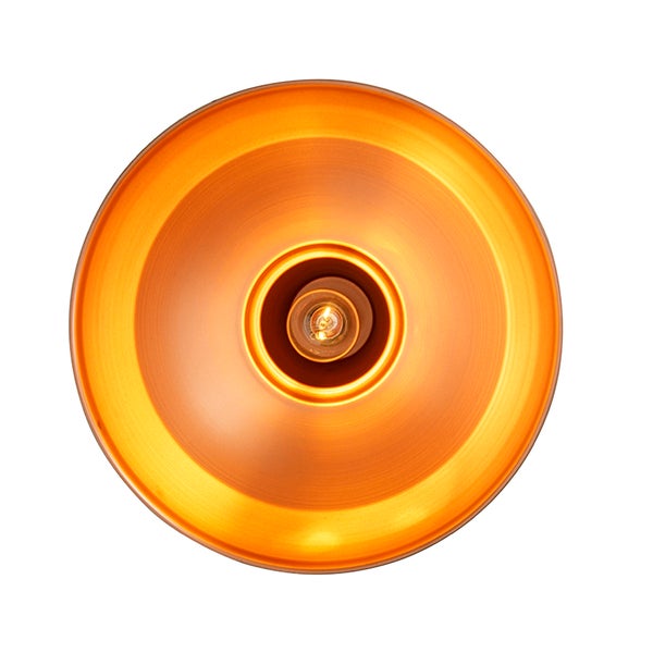 Deckenleuchte mit Leuchtmittel von unten