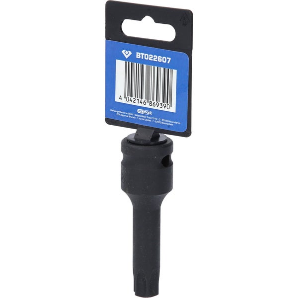 BRILLIANT TOOLS 1/2 Kraft Bit-Stecknuss Torx T60 - BT022607