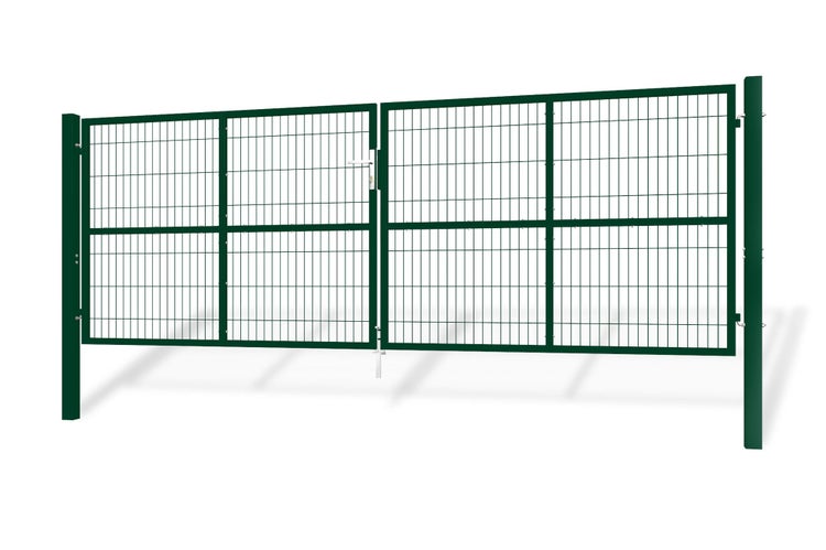 RAZO Gartentür  grünes Netz-Schwingtor Breite 408  x Höhe 146 cm