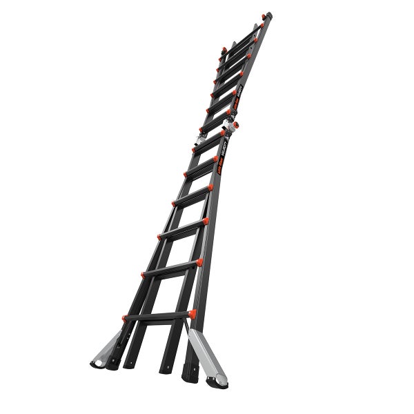 Little Giant Velocity Mehrzweckleiter aus Aluminium in ausgezogener Stellung