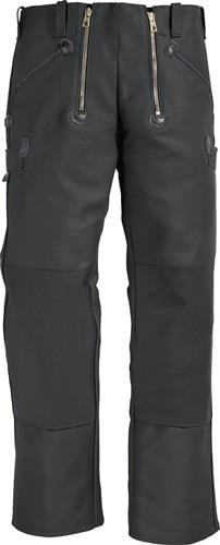 Lederhose mit Reißverschluss