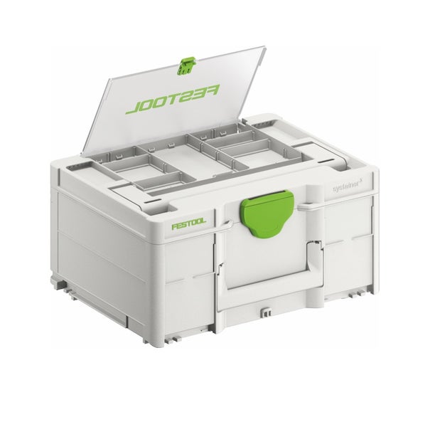 Festool Systainer 3 Organizer mit durchsichtigem Deckel für Kleinteile