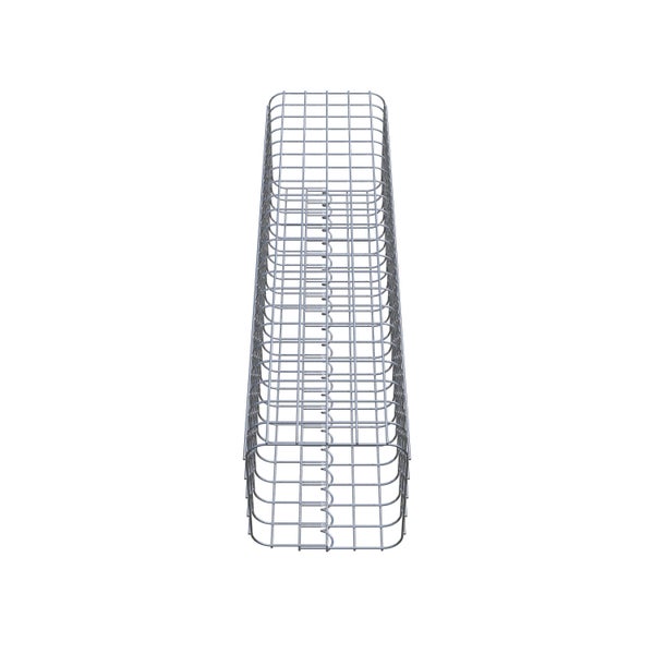 Gabionensäule 27 x 27 cm MW 5 x 5 cm eckig - Höhe: 1,10 m