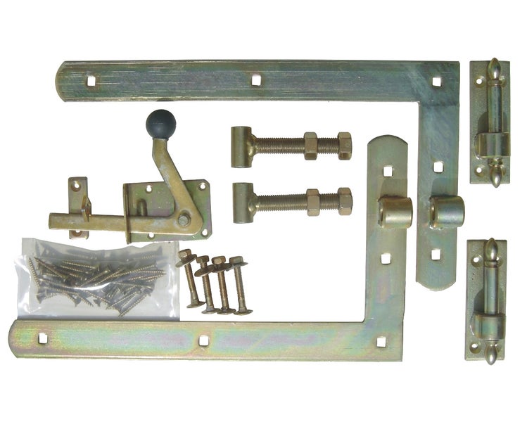 Torbandset mit Schrauben und Bolzen