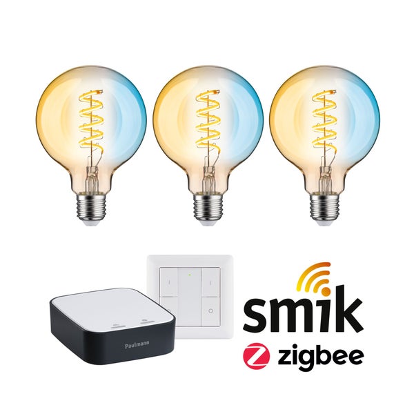 Dekorative LED-Lampe mit Wendelglühfaden