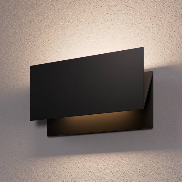 Lucande LED Wandlampe aussen, Wandleuchte außen spritzwassergeschützt IP54 14W Uplight / Downlight Außenbeleuchtung