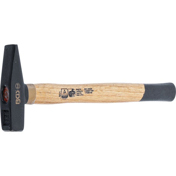 BGS Schlosserhammer Holz-Stiel DIN 1041 200 g - 851