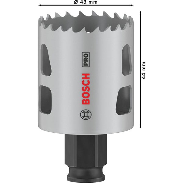 Bosch PRO Multi Material PC Plus Lochsäge 43 mm - 2608594383