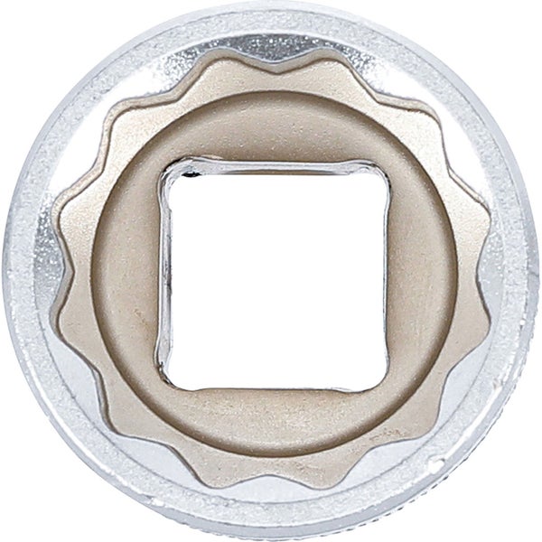 BGS Steckschlüssel-Einsatz Zwölfkant Antrieb Innenvierkant 12,5 mm (1/2) SW 23 mm - 10643