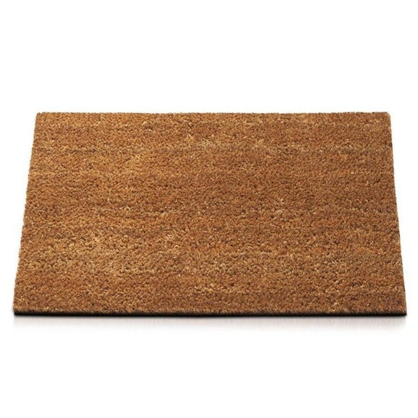 FLOORDIREKT Fußmatte Kokos - Eingangsmatte aus Kokos - Fußabtreter - Natur - 24 mm - 80 x 100 cm