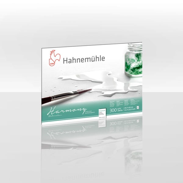 Hahnemühle Papier Harmony Watercolour, DIN A3, 300 g/m², satniert