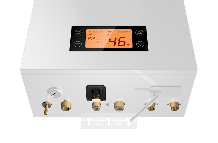 Modularer elektrischer Heizkessel Sannover Volt Nur für Heizung + Warmwasser 12 bis 24 kW Dreiphasig