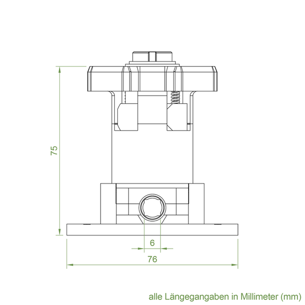 Geiger Rollladen Kegelradgetriebe K028 | Untersetzung 3:1 links | für SW 60 achtkant Stahlwelle
