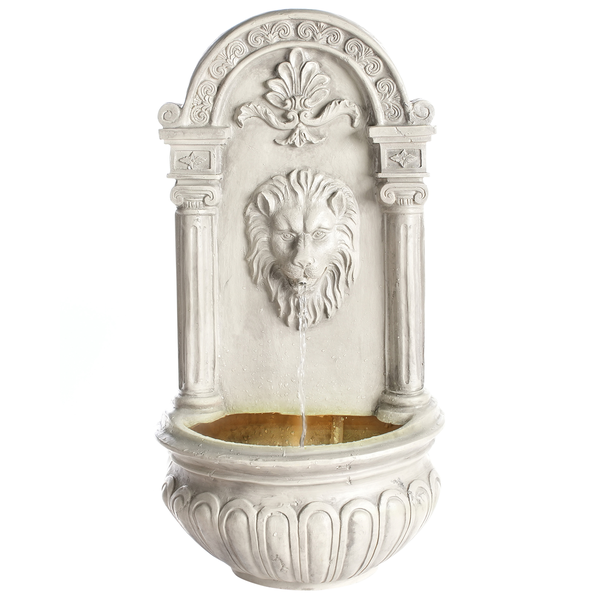 Gartenbrunnen LED MARMORE Hellbeige