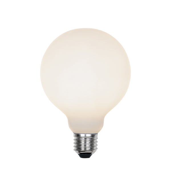 E27 3-stufig dimmbare LED-Lampe G95 Milchglas 5W 550 lm 3000K