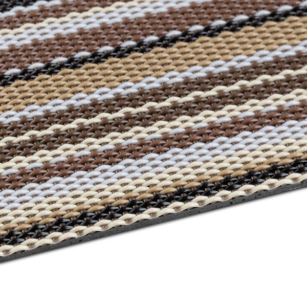 FLOORDIREKT Grillschutzmatte Asti - Feuerfest - Outdoor-Matte für den Grill - 90 x 120 cm