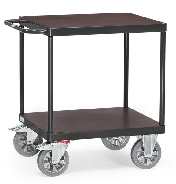 Transportwagen mit zwei Ebenen und Griff