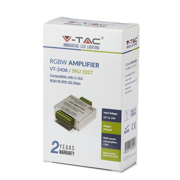 V-TAC RGBW Verstärker VT-2408 für LED Streifen