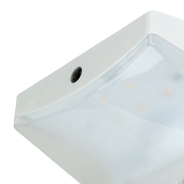 Quadratische Deckenleuchte mit Bewegungsmelder