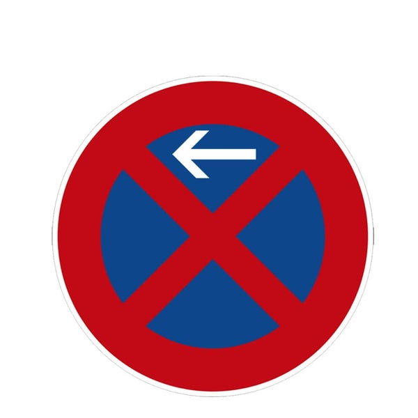 Halteverbotszone 3er Schilderset mobiler Parkverbotsbereich