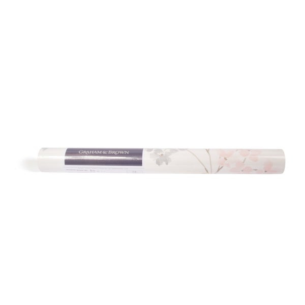Tapetenrolle von Graham & Brown mit Blumenmuster.
