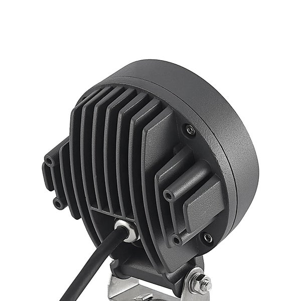 Lindby LED Außenleuchte Emar (Modern) in Schwarz aus Aluminium (1 flammig, ) - Außenstrahler außen Spot für Garten Terasse Balkon & Haus