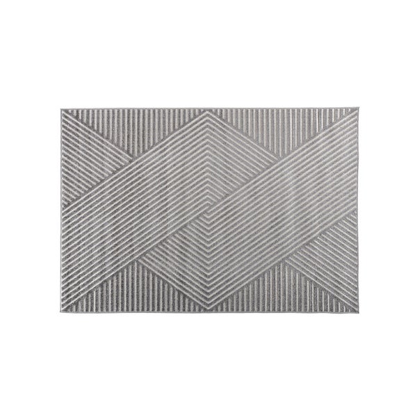 Aron Teppich 200x290 cm grau. 200 X 290 X 2 cm