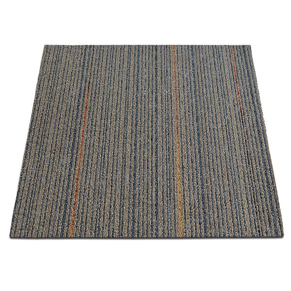 FLOORDIREKT Teppichfliese Berlin - Selbstliegend -  50x50 cm - Beige