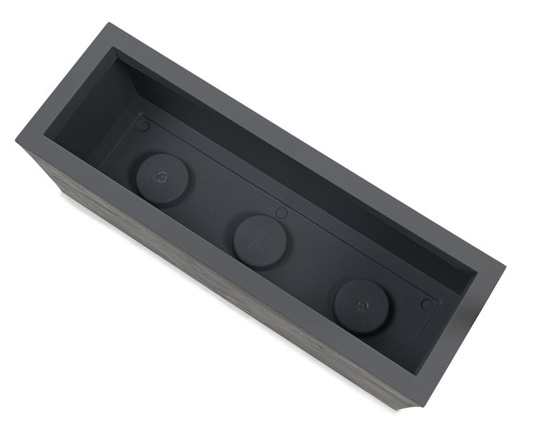 Metallschrank mit zwei Türen