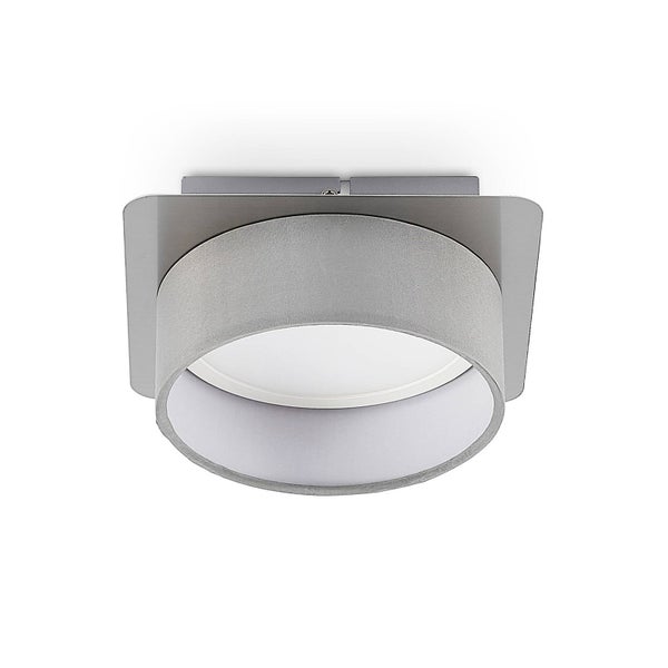 Lindby Deckenlampe Aviola (Modern) in Alu aus Metall (1 flammig, GX53 ) - Deckenleuchte Lampe Wohnzimmerleuchte