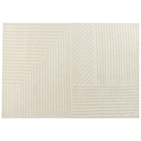 Teppich ABEGUM Beige 160 x 230 cm Wolle