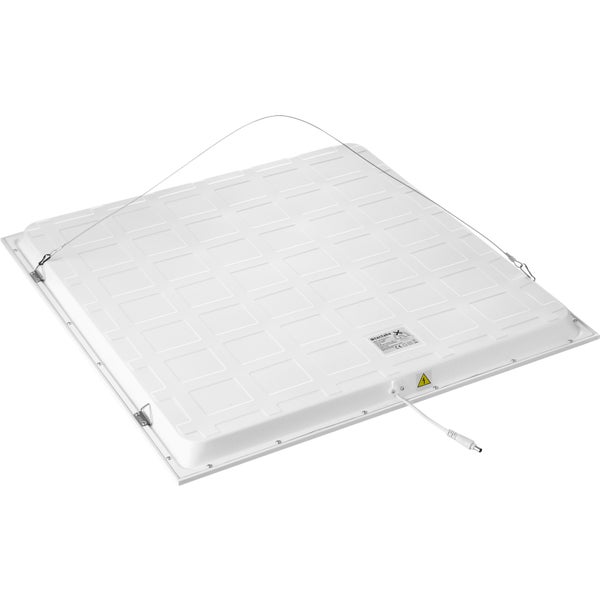 LED Panel Leuchte mit Drahtseilaufhängung