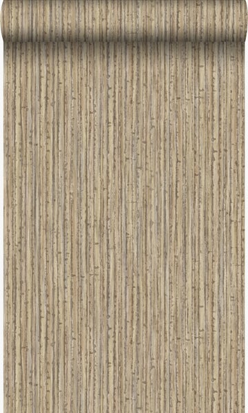 Origin Wallcoverings Tapete Bambusmuster Hellbraun - 53 cm x 10,05 m - 347401