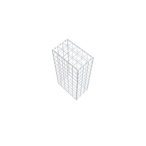 Gabione 100 cm x 50 cm x 30 cm (L x H x T), Maschenweite 10 cm x 10 cm, C-Ring