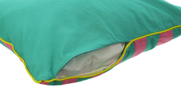 Dekokissen mit Reißverschluss