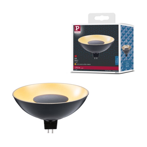 Paulmann LED Wandleuchte mit 6,5 Watt, Maße 140 mal 100 mal 52 Millimeter, inklusive technischer Spezifikationen und Zertifizierungssymbolen.
