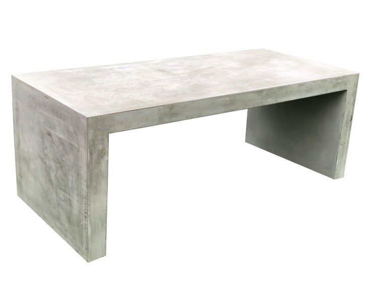 Beton Esstisch Gartentisch U-Form 200x90x78 cm