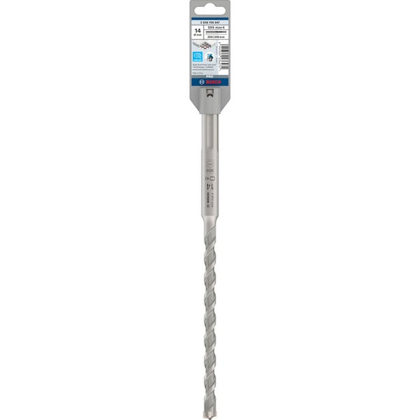 Bosch PRO SDS max-4 Hammerbohrer 14 x 200 x 340 mm - 2608706847