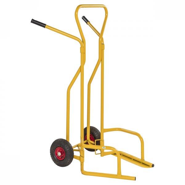 Sackkarre mit zwei Rädern und zwei Griffen