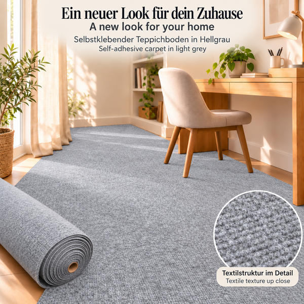 6 m² Selbstklebender Teppich Teppichboden Teppichbelag
