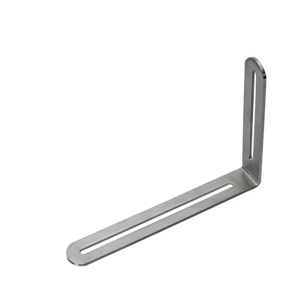 Winkelverbinder mit Langlöchern zur Befestigung