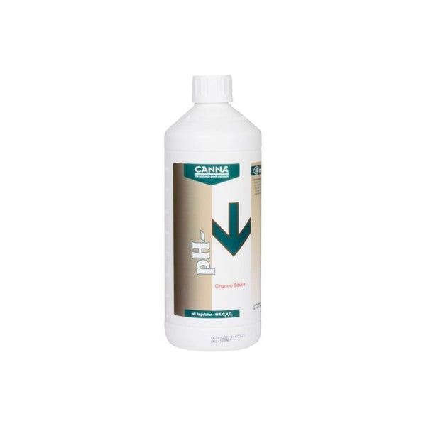 Canna pH- Minus Flüssig Zitronensäure 1 Liter – Biologischer pH-Regulator für optimales Wachstum und verbesserte Nährstoffaufnahme