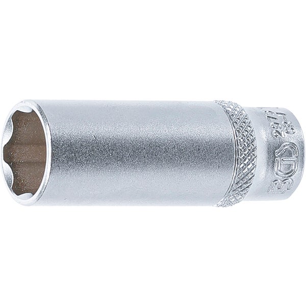 BGS Steckschlüssel-Einsatz Super Lock tief Antrieb Innenvierkant 6,3 mm (1/4) SW 13 mm - 2973