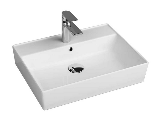 Waschbecken Keramik Waschtisch Aufsatz Waschbecken 60x45 Kreabad Arkitekt