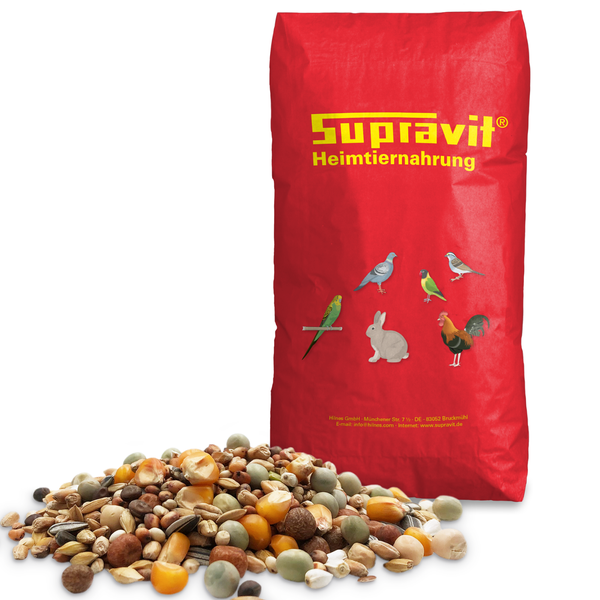 Supravit Heimtiernahrung Sack mit Mischfutter für Tiere