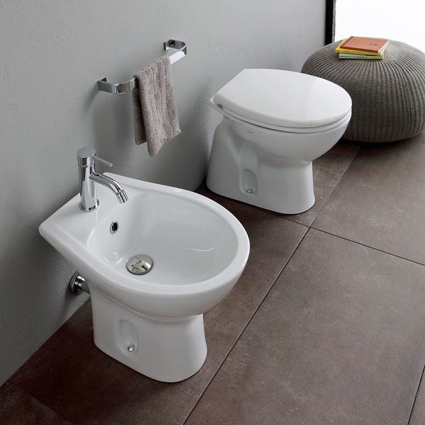 Bodenstehendes Set aus WC und Bidet | Cipro