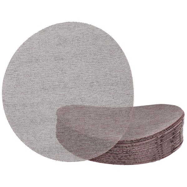 Mirka Abranet Netz-Schleifscheiben Ø 225 mm Klett / Korn P120 / 25 Stk / zum Schleifen von Holz, Spachtel, Lack, Kunststoff / 5422302512