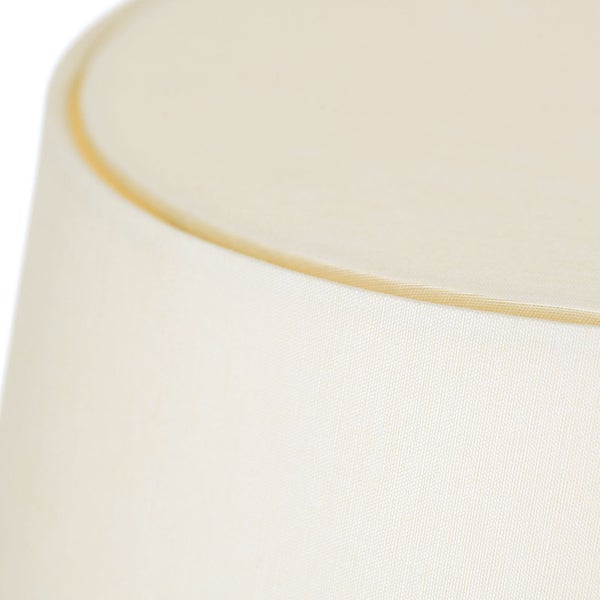 Detailansicht eines Lampenschirms aus Stoff